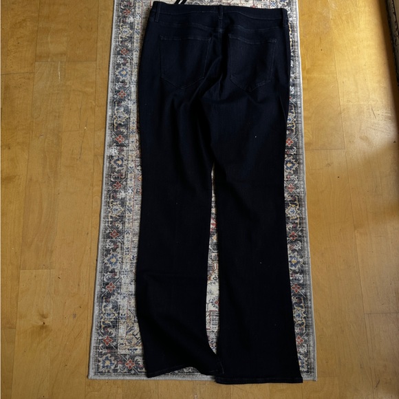 New Express Skyscraper Dark Denim Stretch Jeans size 16 - Picture 10 of 14